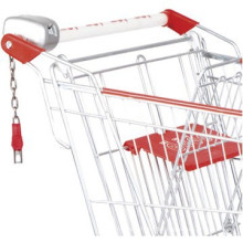 Ventes chaudes shopping cart pièce porte-clés